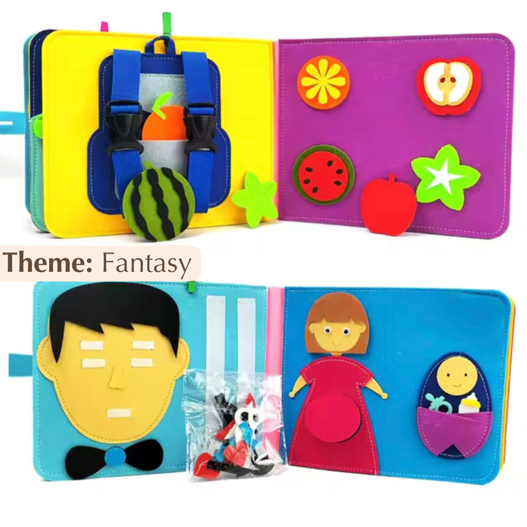 Felt Board Books for Toddlers – Engaging Activity Books for Fine Motor Skills 3