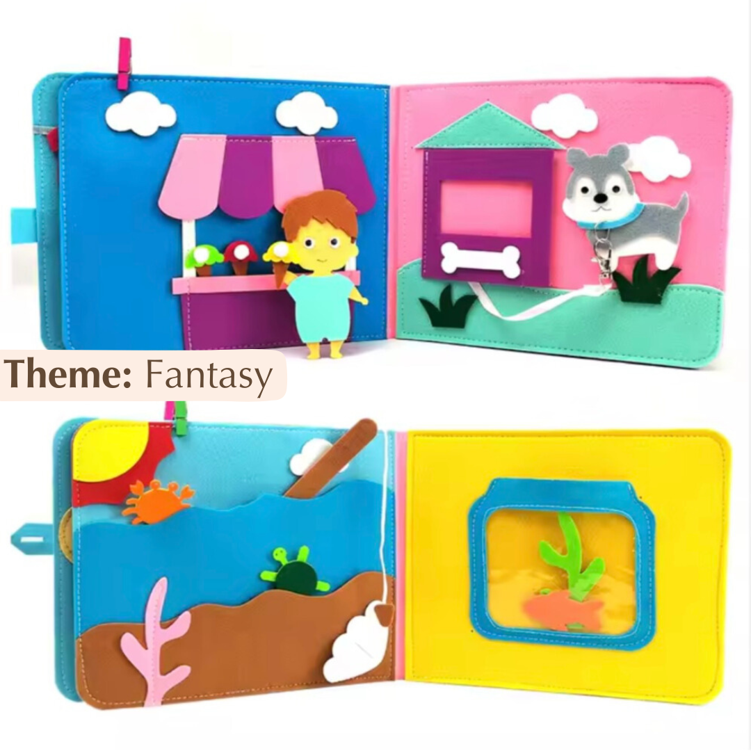 Felt Board Books for Toddlers – Engaging Activity Books for Fine Motor Skills 4