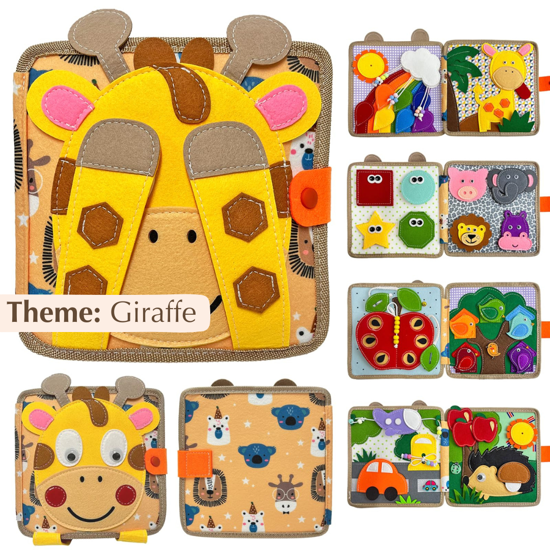 Felt Board Books for Toddlers – Engaging Activity Books for Fine Motor Skills 6