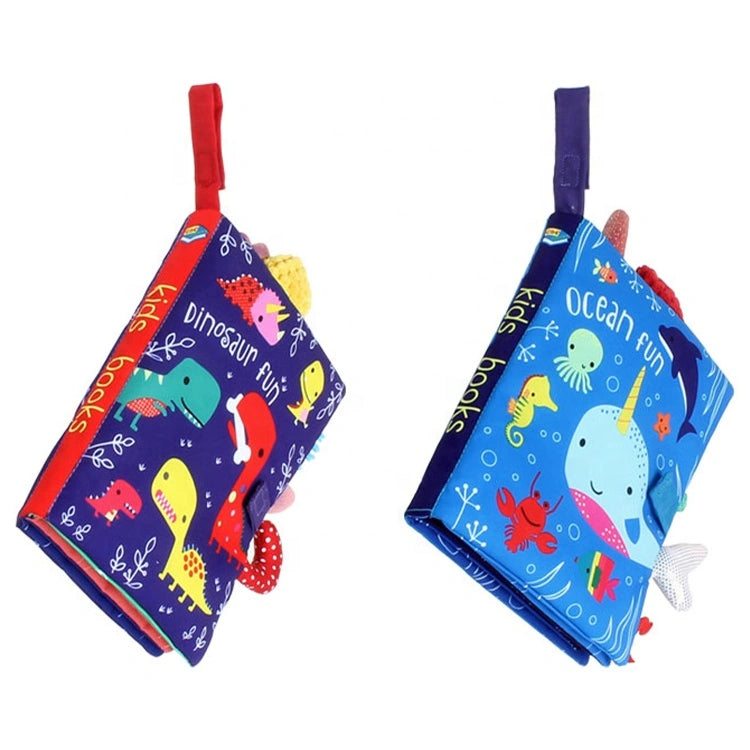 Soft Sensory Books for Toddlers – Interactive Fabric Books with Vibrant Illustrations for Early Learning and Exploration 1