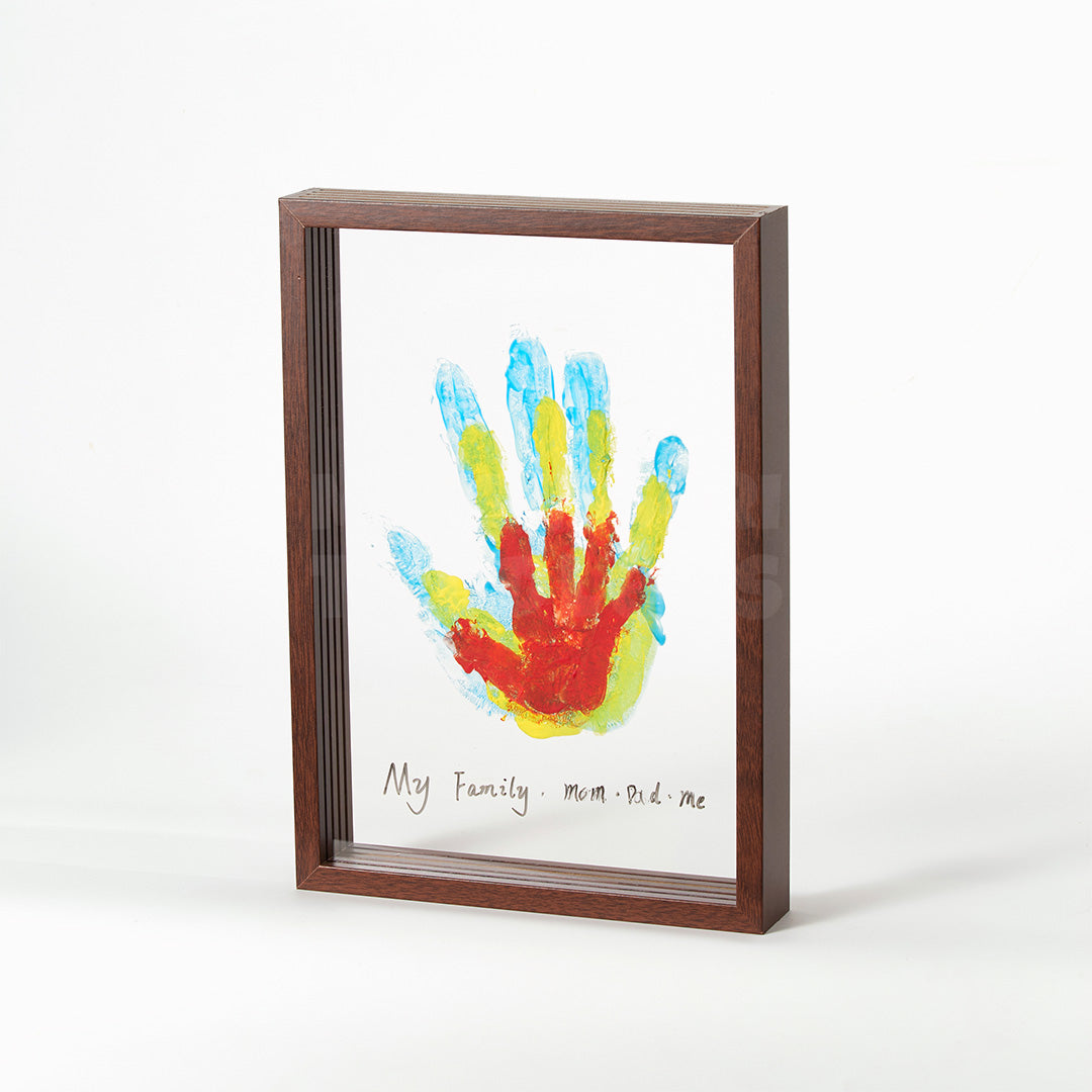 DIY Toddler Handprint Frame Kit – Create Lasting Memories with Colorful Displays 0