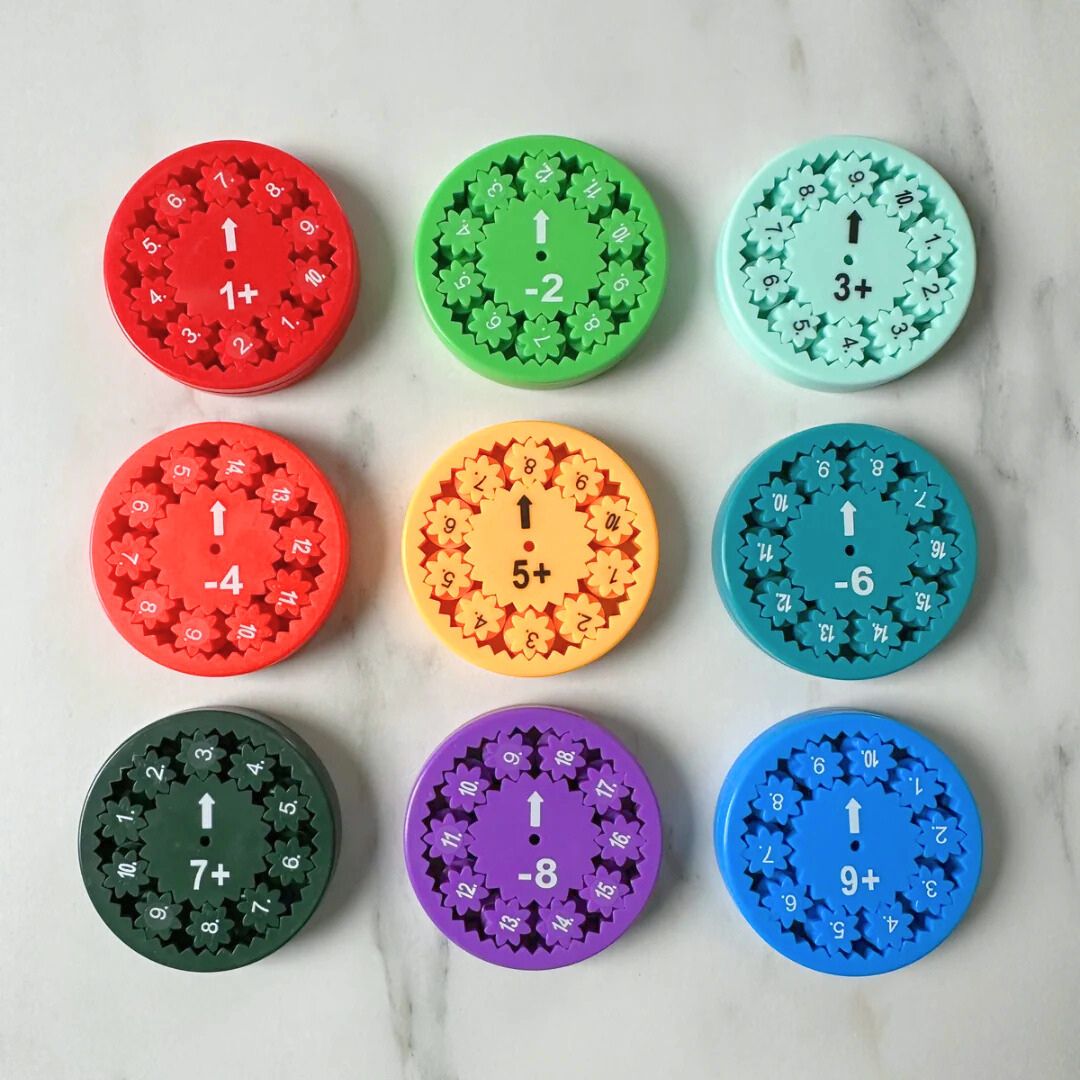 Math Fact Fidget Spinner – Educational Toy for 4 Year Olds, Interactive Learning Tool for Addition, Subtraction, Multiplication, and Division 0