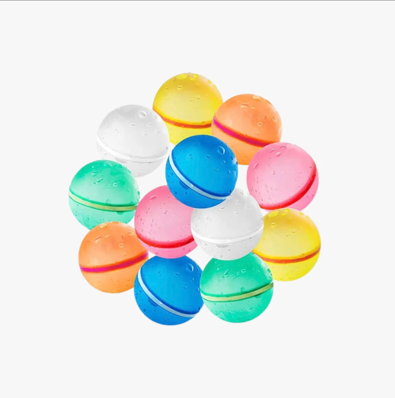 Reusable Water Balloons for Toddlers - Eco-Friendly Silicone Water Play Fun 0