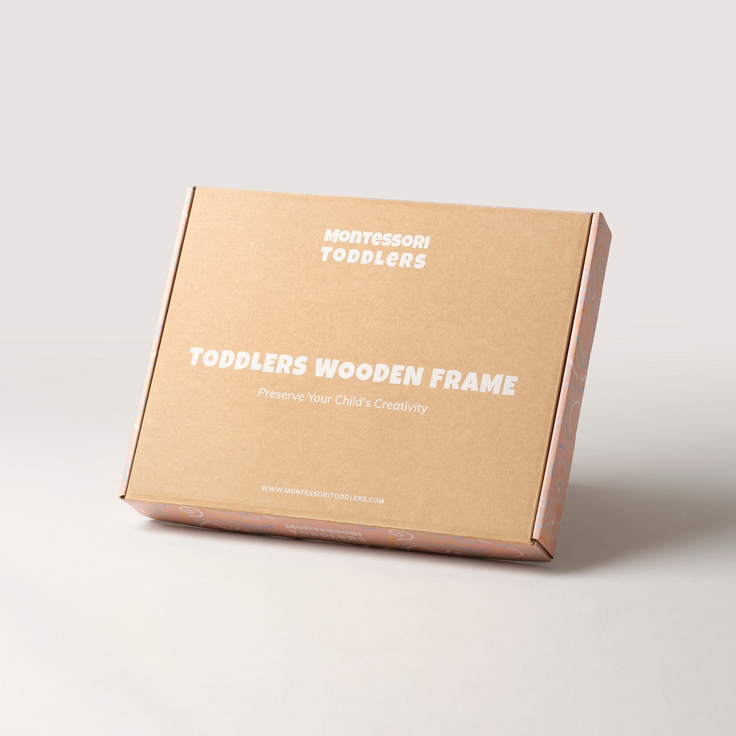 Solid Wood Art Display Frame for Toddlers – Holds Up to 100 Artworks, Magnetic Closure, Freestanding or Wall-Mounted 5