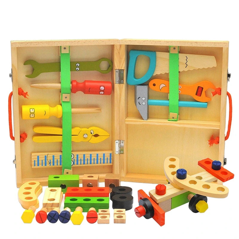 Wooden Craft Kit for Toddlers – Colorful Building Set for Creative Play 1